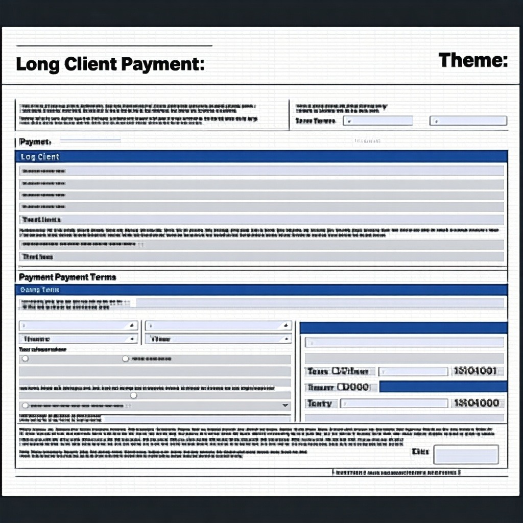 Theme Long Client Payment Terms in manufacturing  industrialbk white onlyobject bg whiter and lighter colorsobject payment coming from a client from a long distance-1