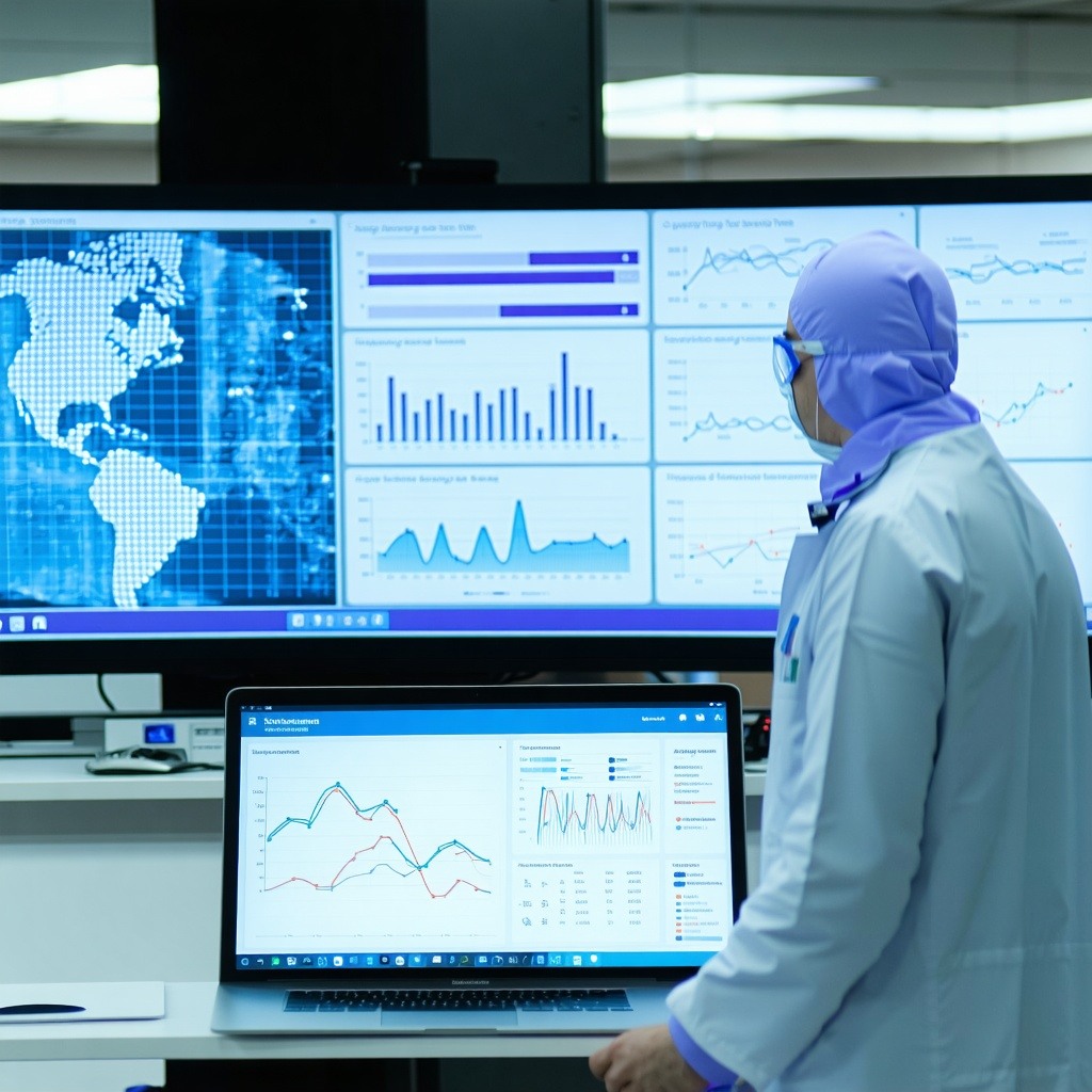 theme Technology Integration  Interoperability in health care and med techbk frame color white onlyobject bk color white and lighter colorsObject view of a ehr-1