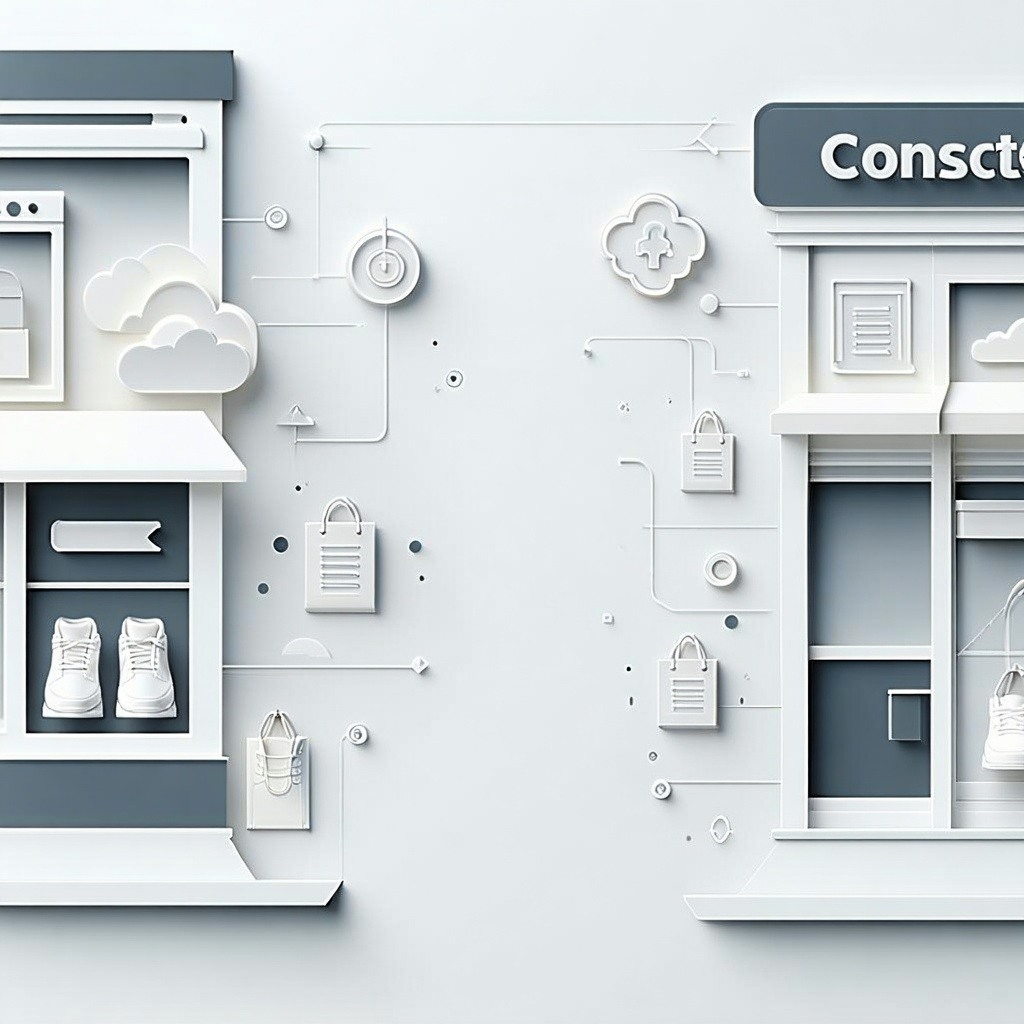 theme inconsistent supplier timelines in ecommerce and brick  mortar onlinebg  frame color should be white onlyobject bg color lighter shades of grey  white colorsobject profit reduced of a good-4