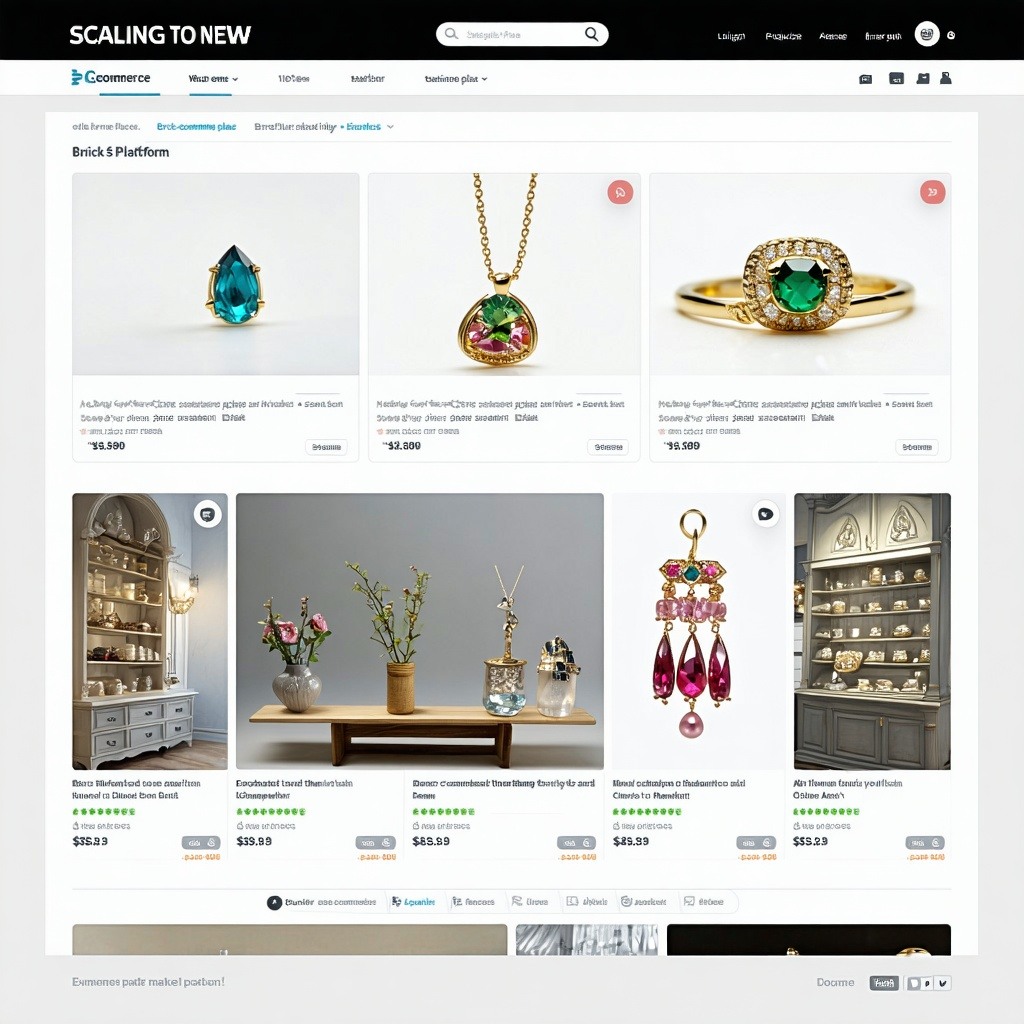 theme scaling to new platform in ecommerce and brick  mortar onlinebg  frame color white onlyobject bg color lighter colorsobject listing on a new large market place-2